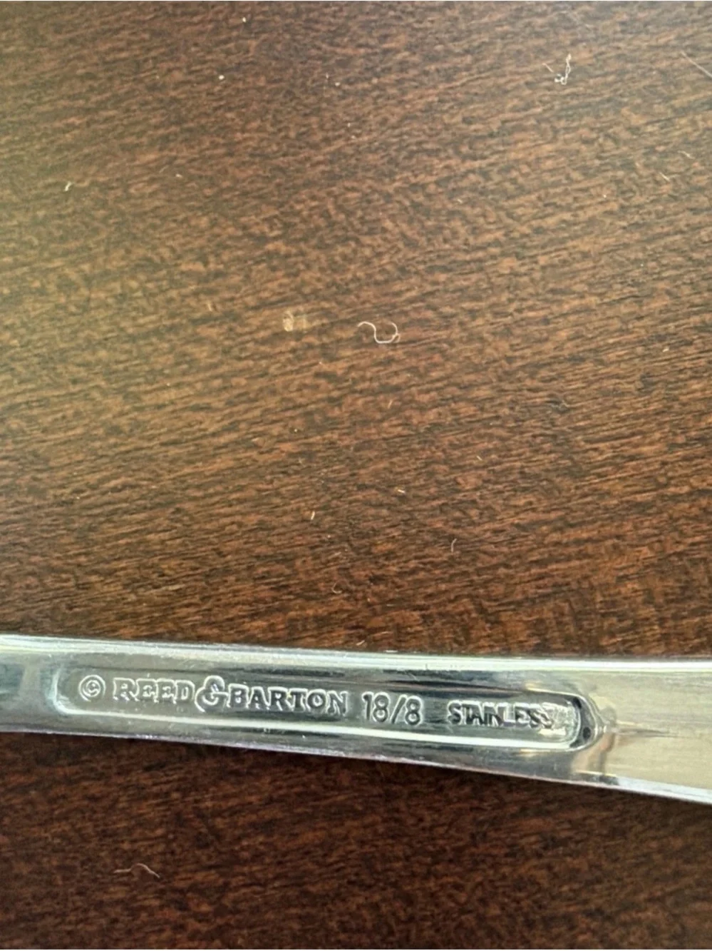 Reed & Barton three ideal steel