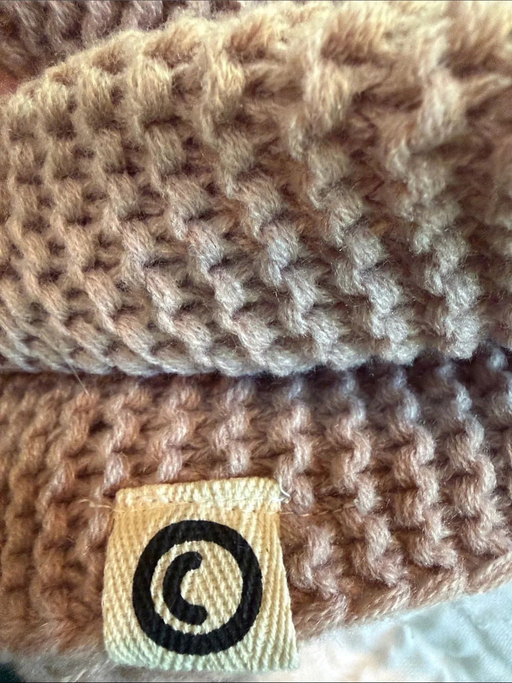 Cozy Tyme knit decorative