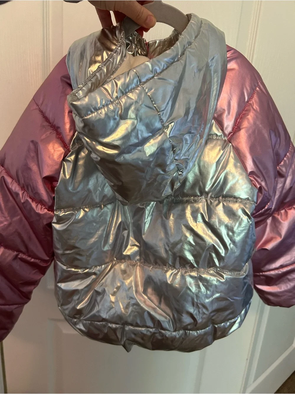 Old Navy shiny iridescent
