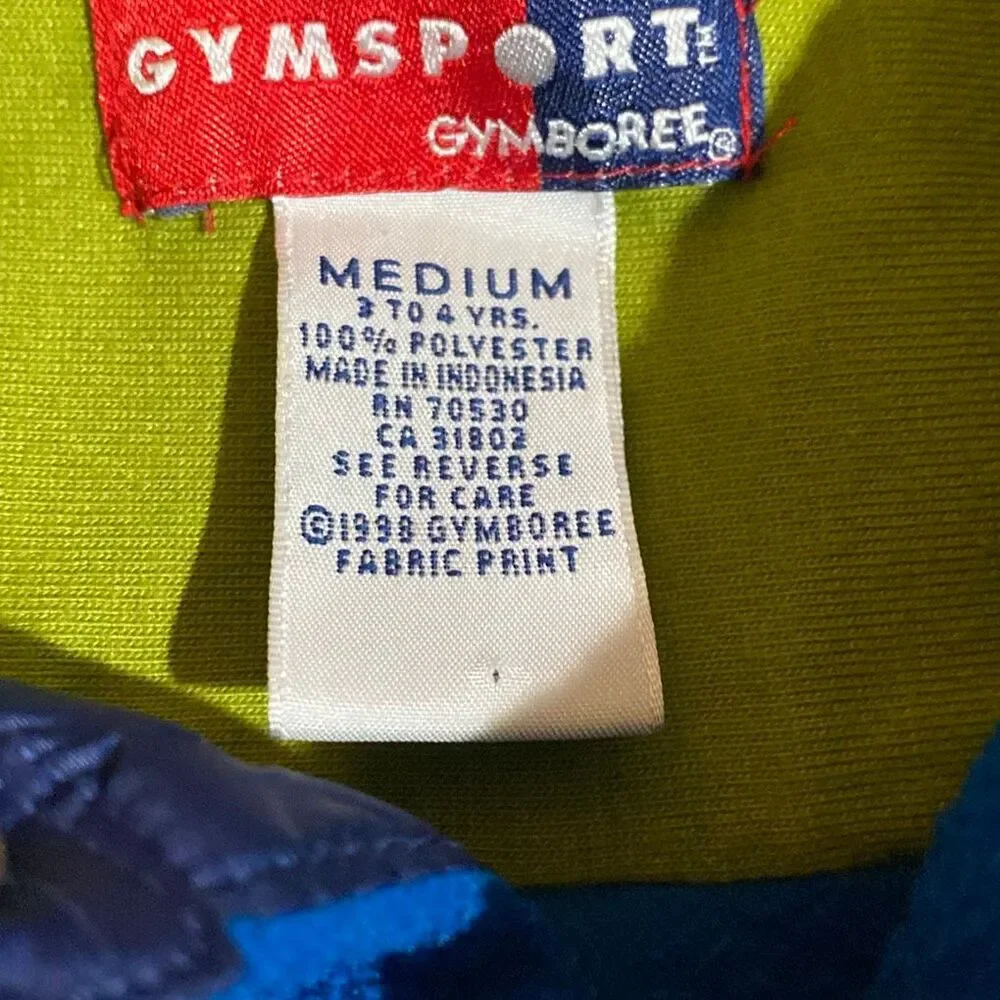 Gymboree flannel gymsport