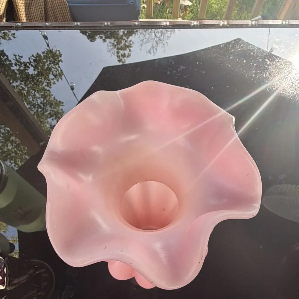 Unmarked pink frosted