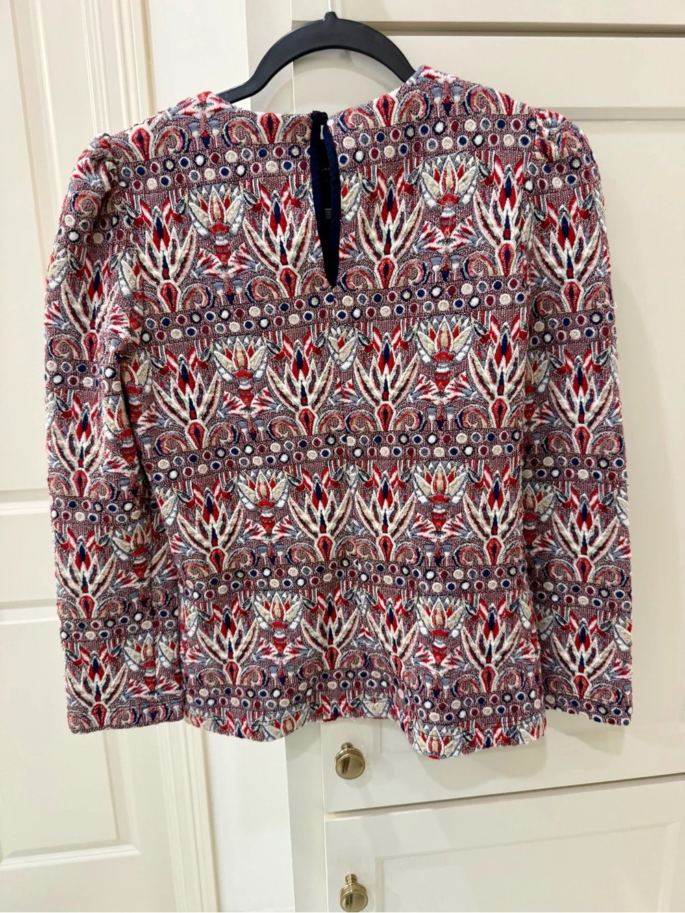 Zara red blue