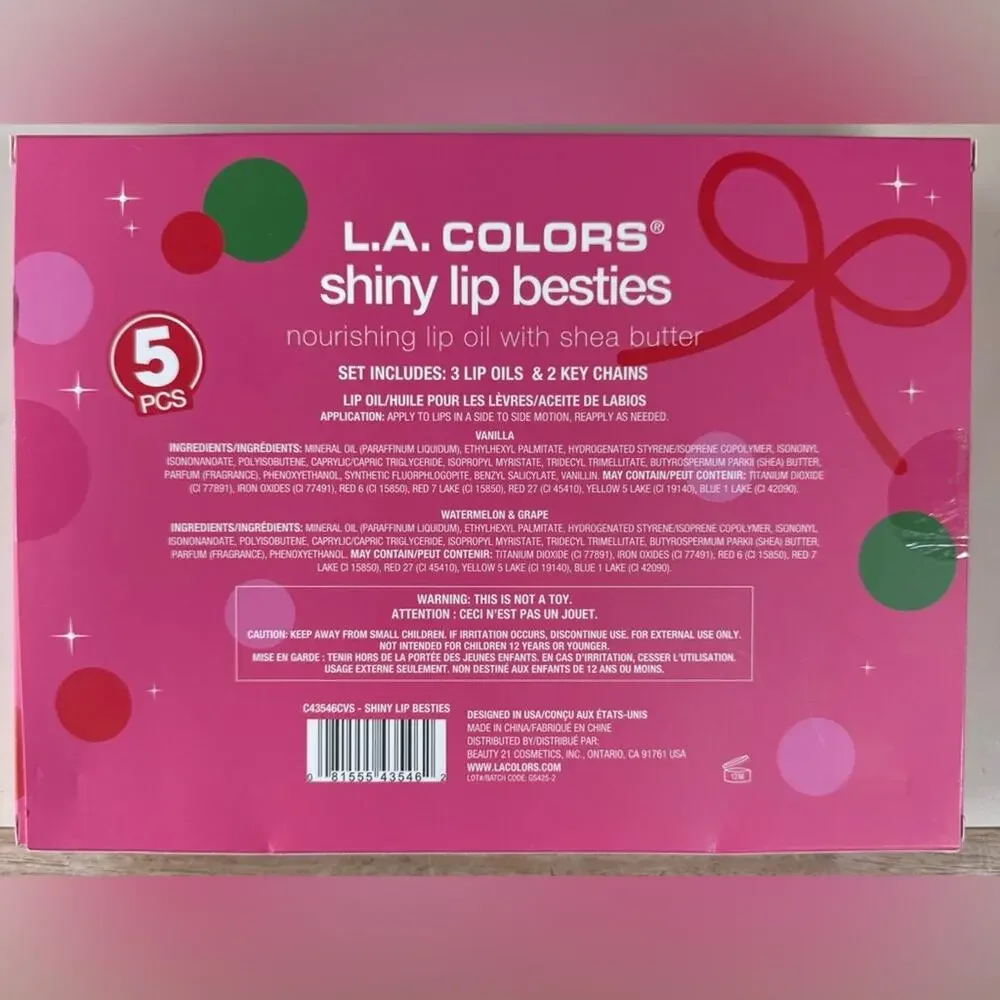 L.A. Colors three lip
