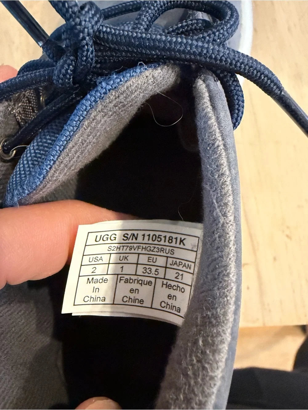 UGG waterproof leather