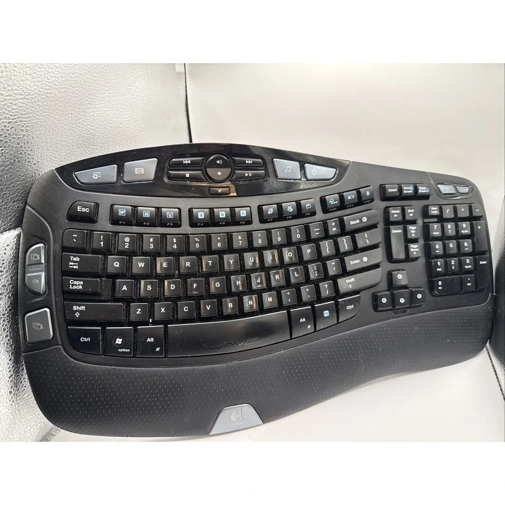 Logitech Wave Wireless Keyboard - No DONGLE/USB‎ Connector EUC