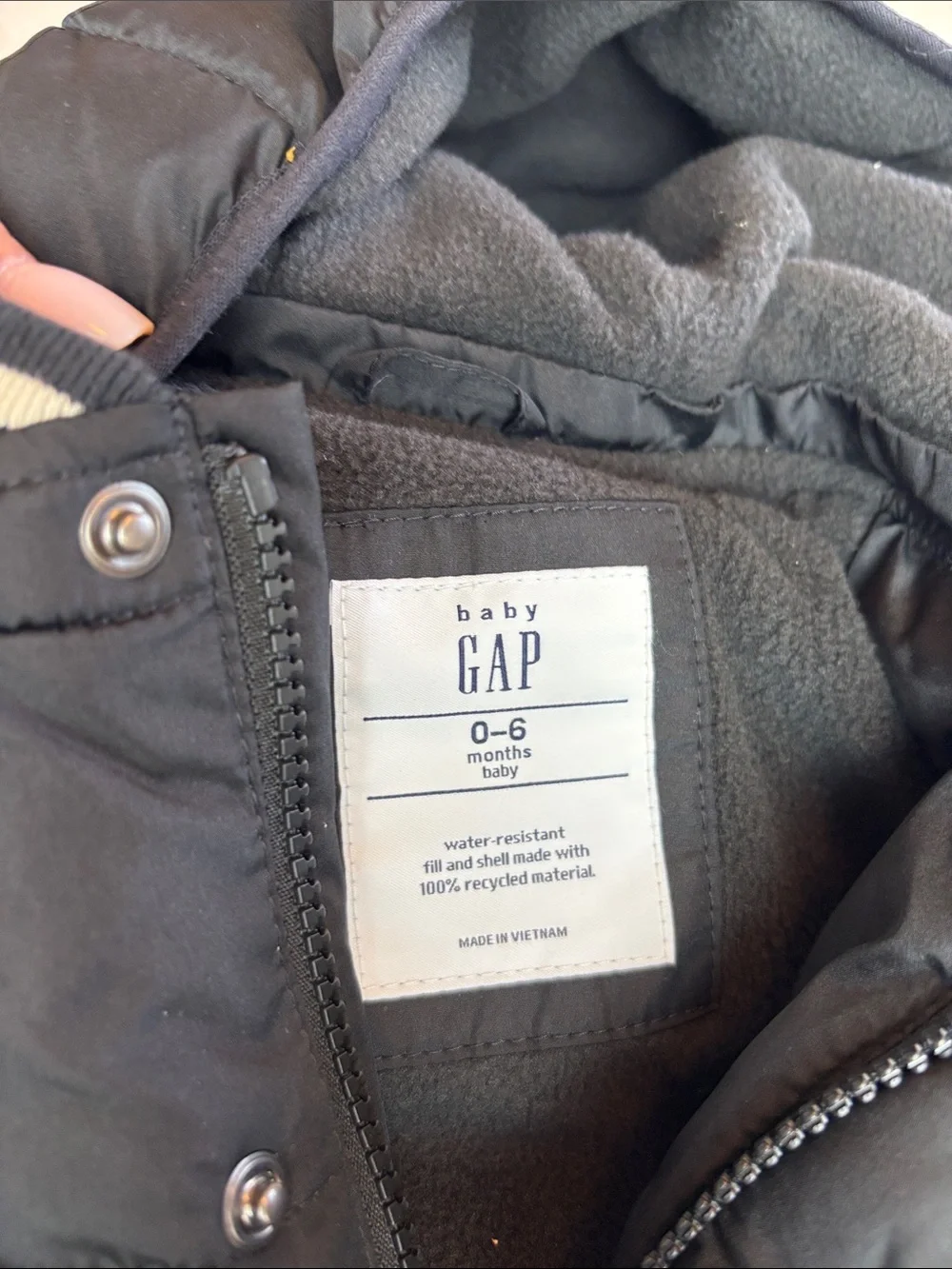 GAP jacket hoodie baby