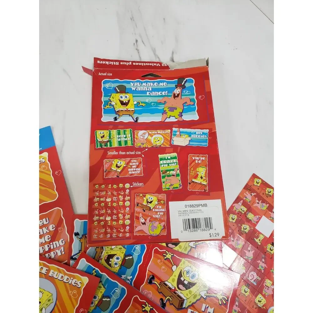 Nickelodeon two stickers