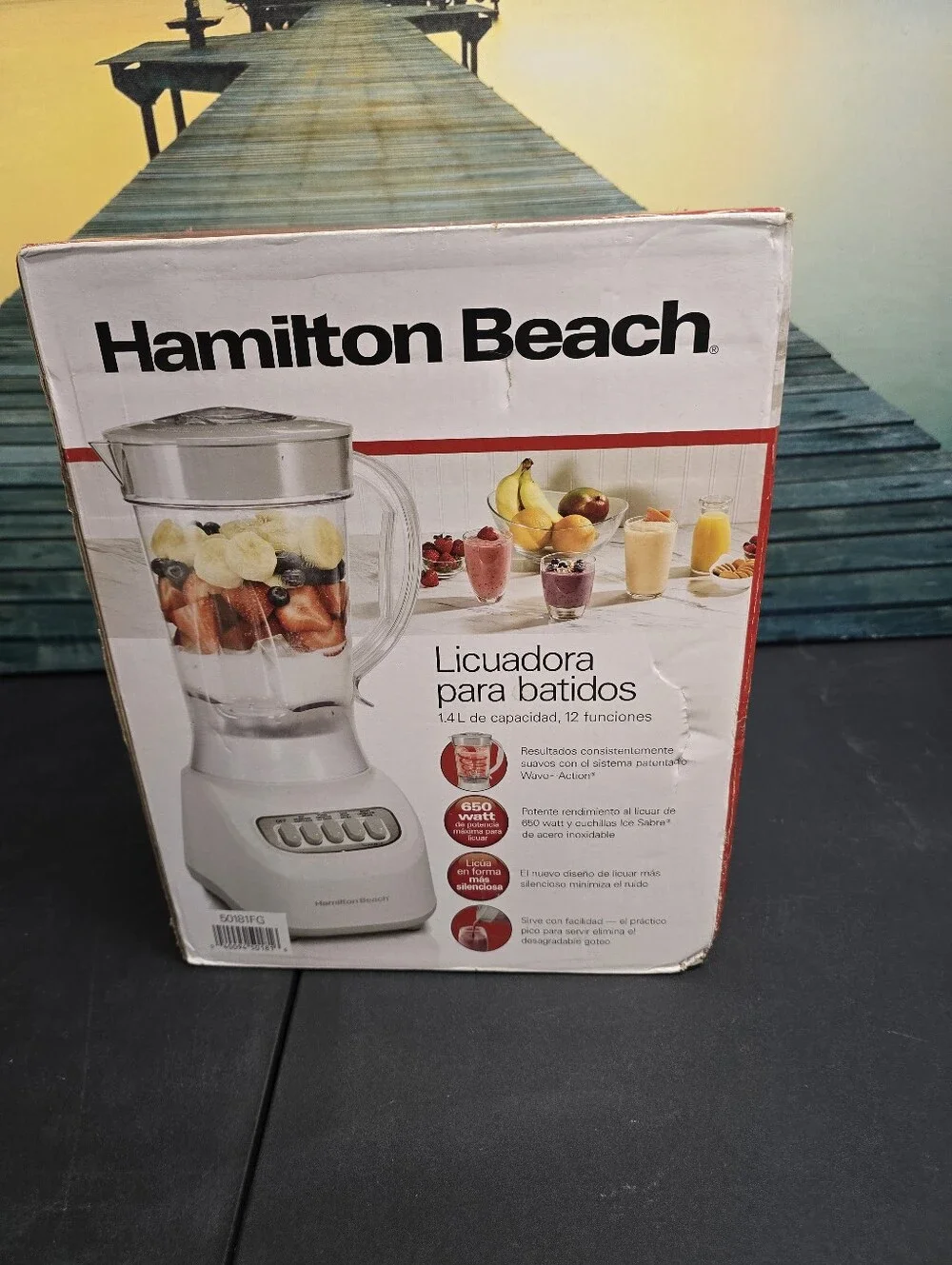 New Hamilton Beach White Smoothie Blender