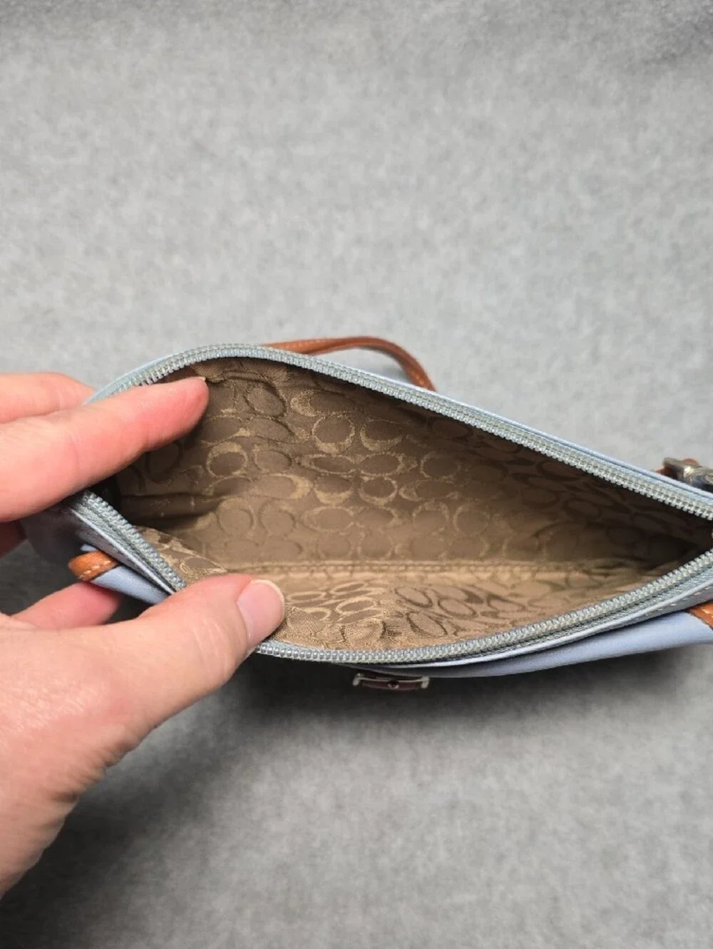 Coach elegant wristlet