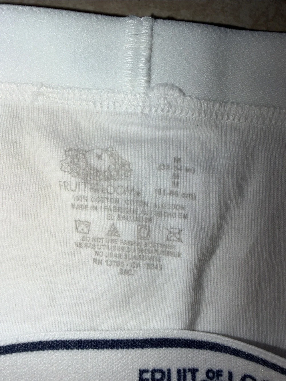 Fruit of the Loom classic white