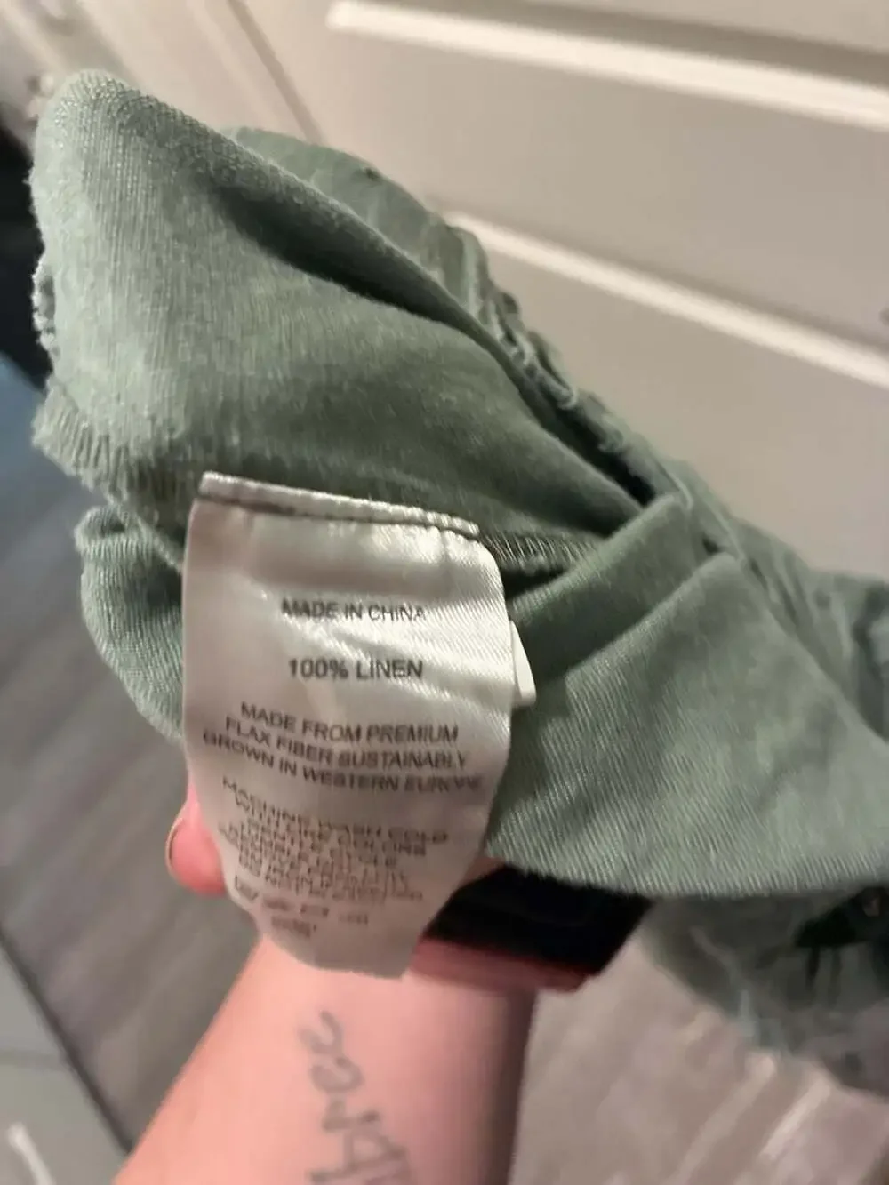 Quince 100% linen