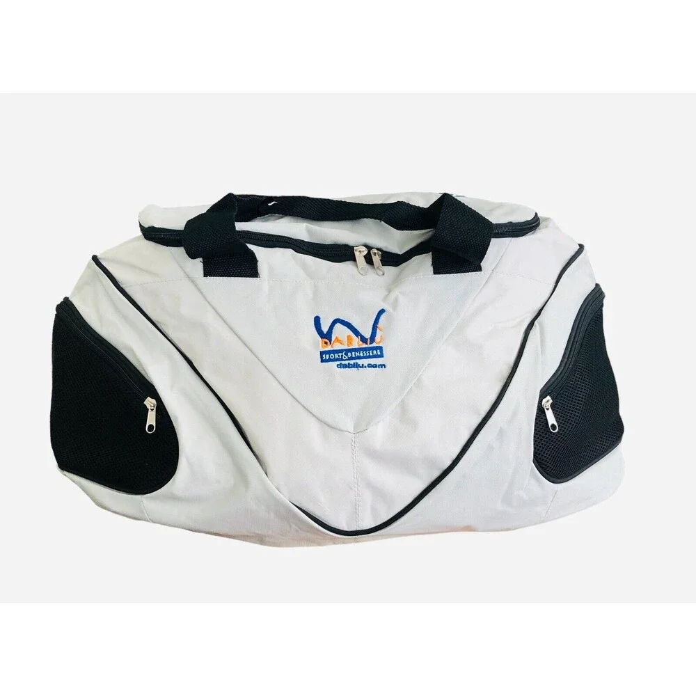 DABLIU Sports Canvas Duffle Bag Gray 26