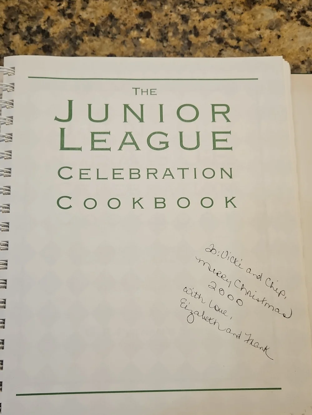 Junior League has writing