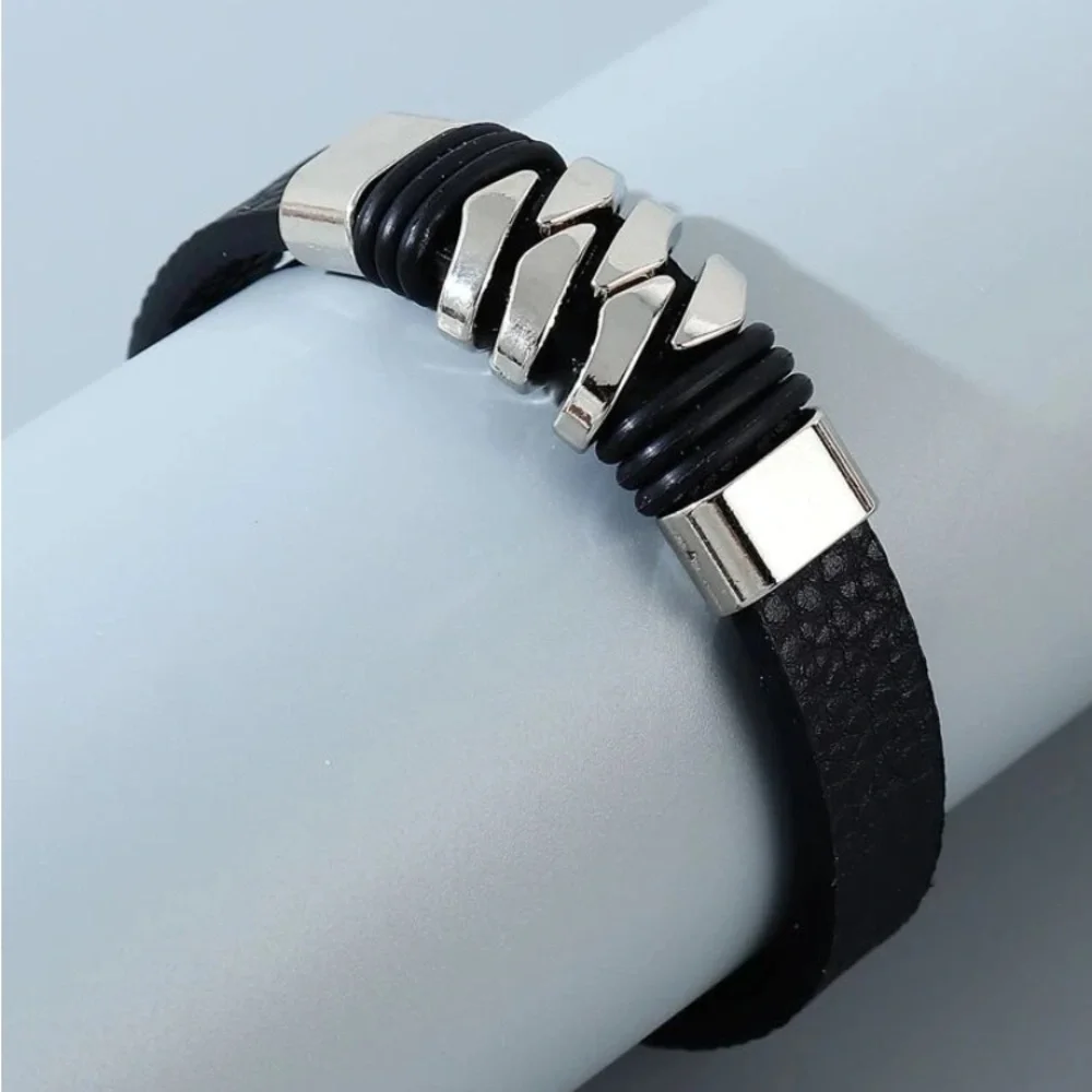 stainless steel men’s black