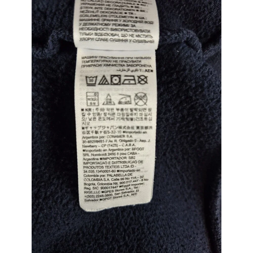 GAP zippered navy