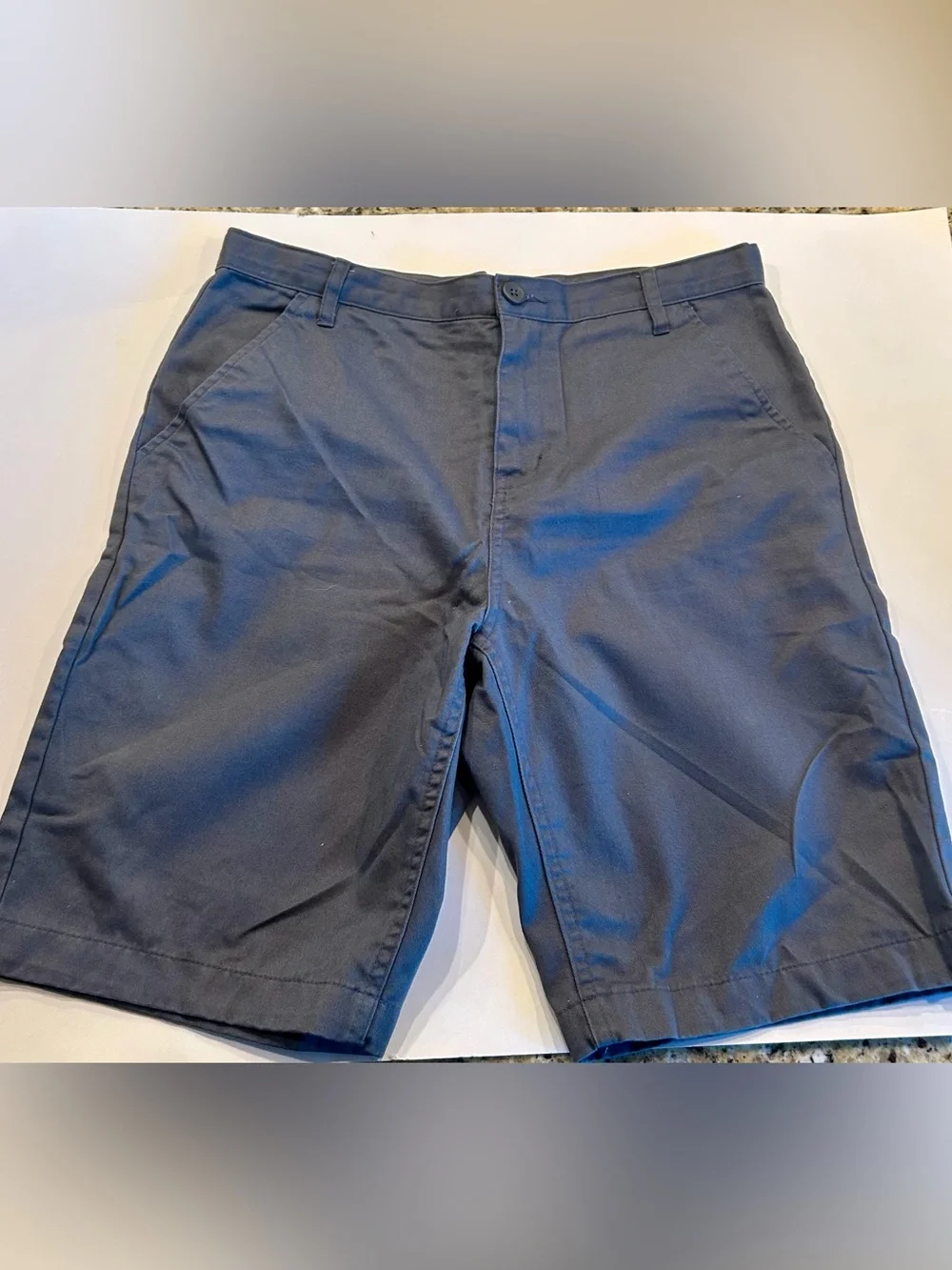 Old Navy Boys' Charcoal Chino Shorts, 14H