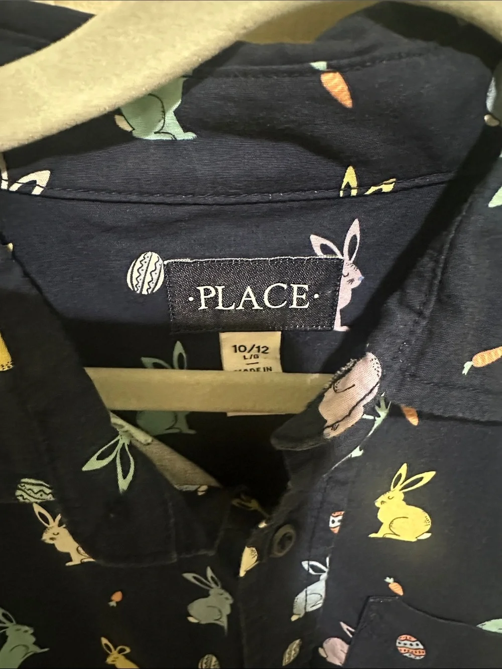 The Childrens Place navy button