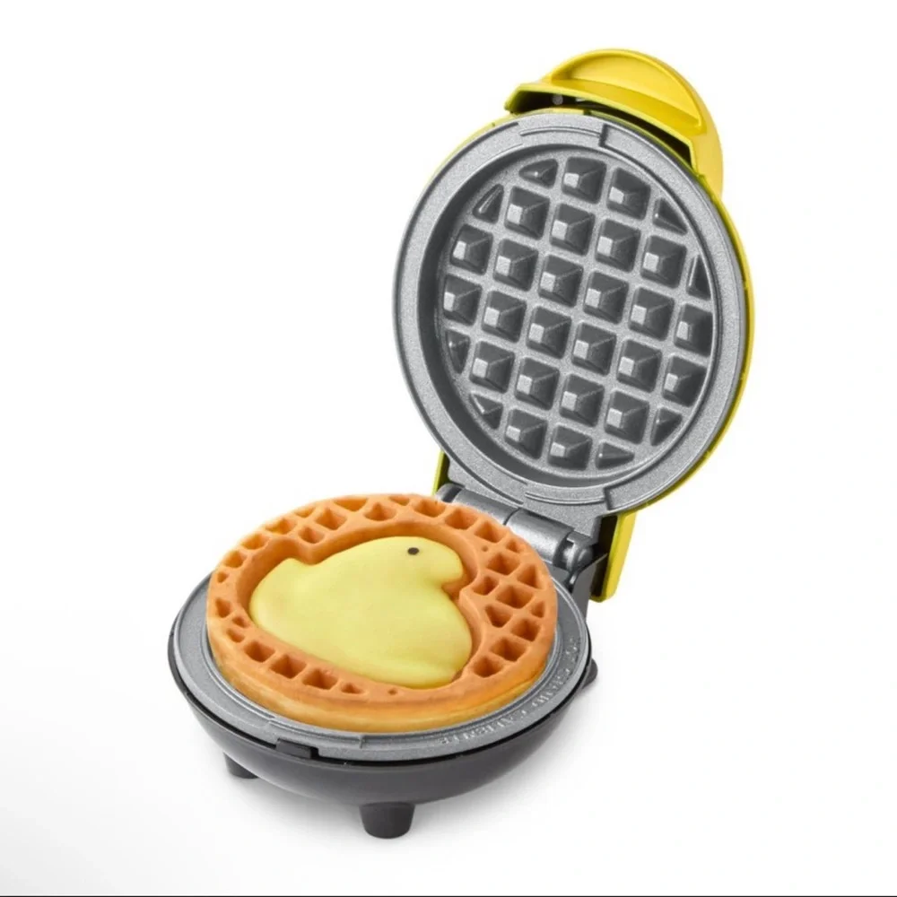New! Dash × Peeps Mini Waffle Maker Yellow Chick, Spring 2026, Easter