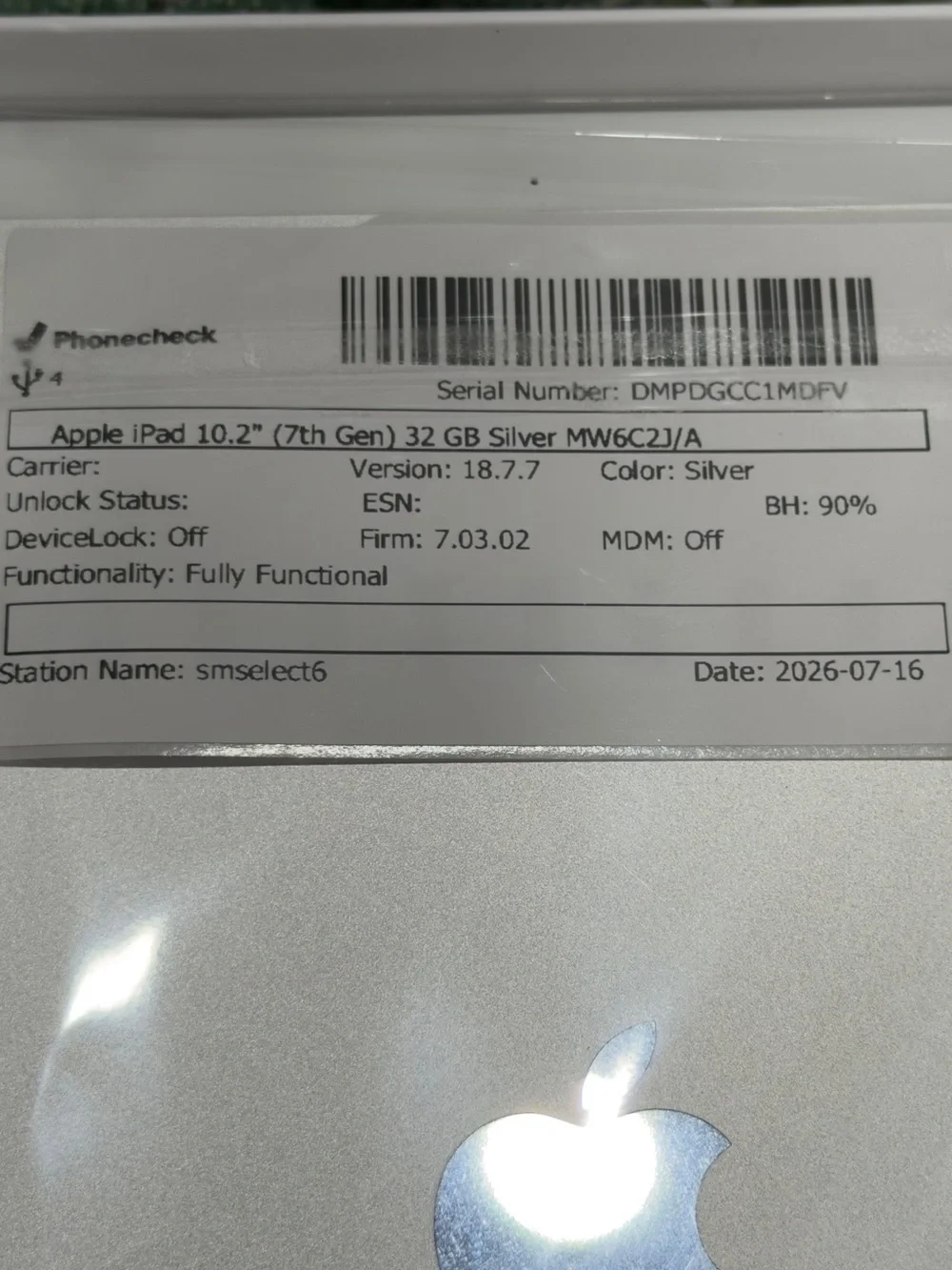 Apple 10 tablet
