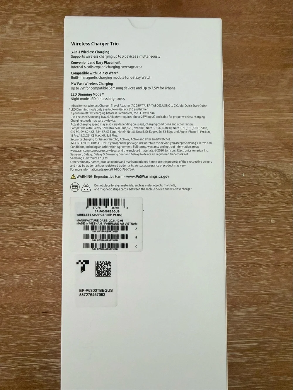 Samsung three device