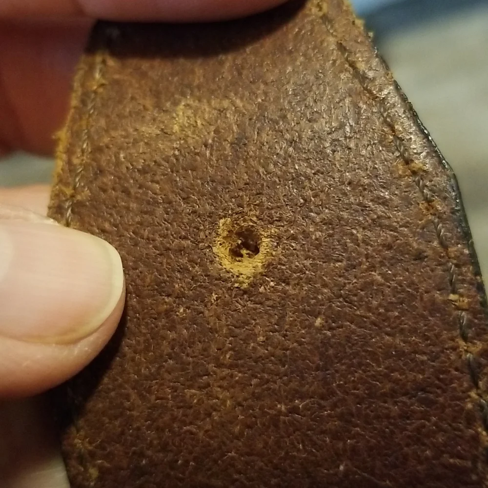 N/A brown leather