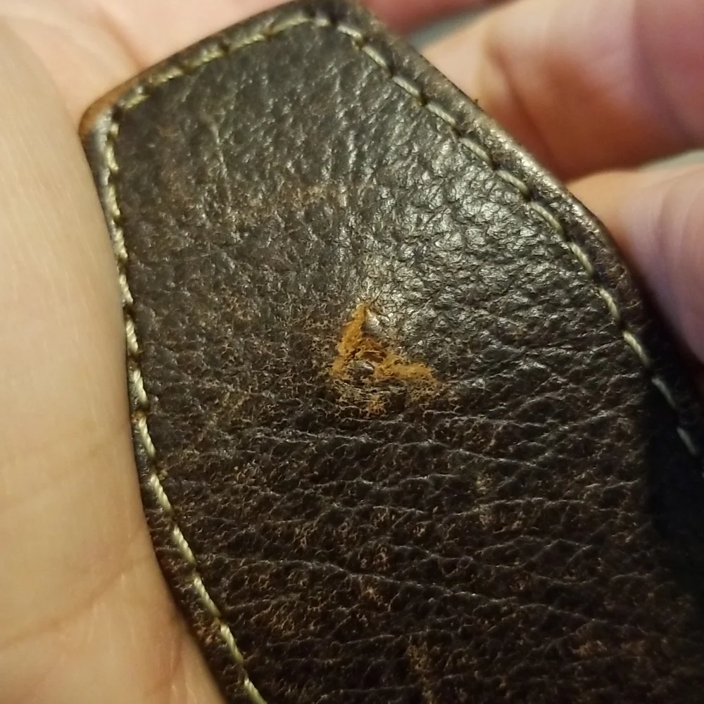 N/A brown leather