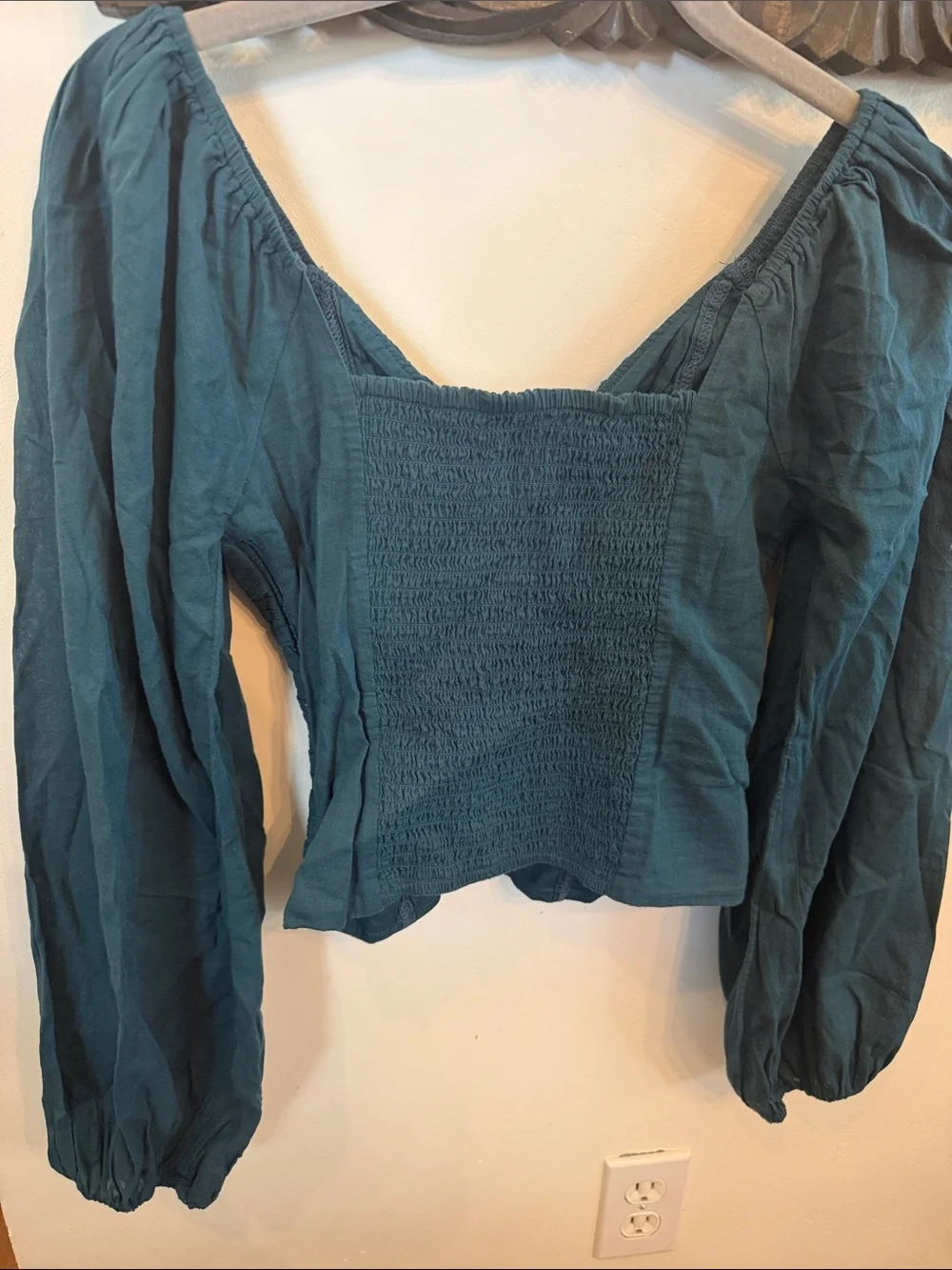 Abercrombie & Fitch fitted ruched