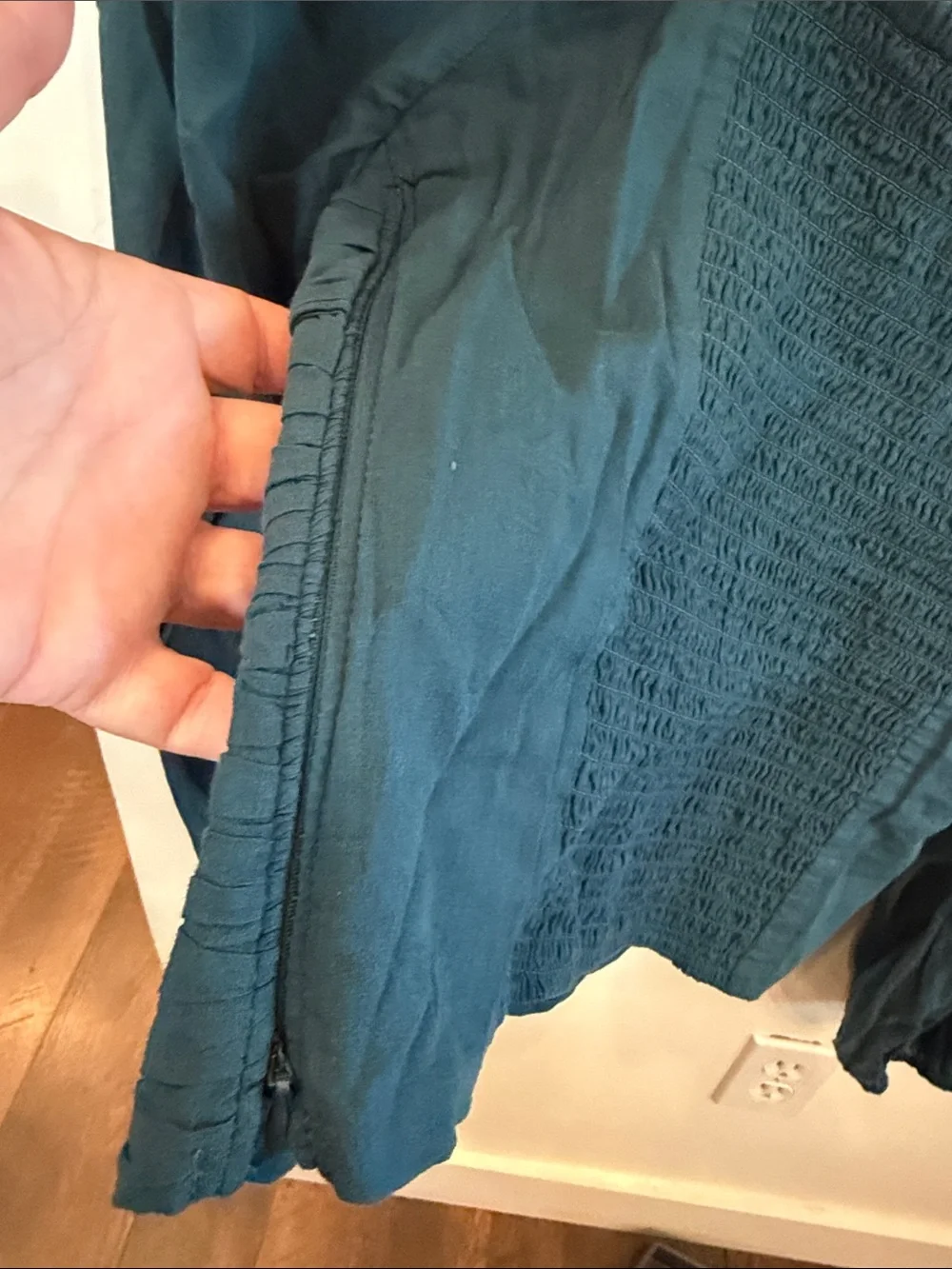 Abercrombie & Fitch fitted ruched
