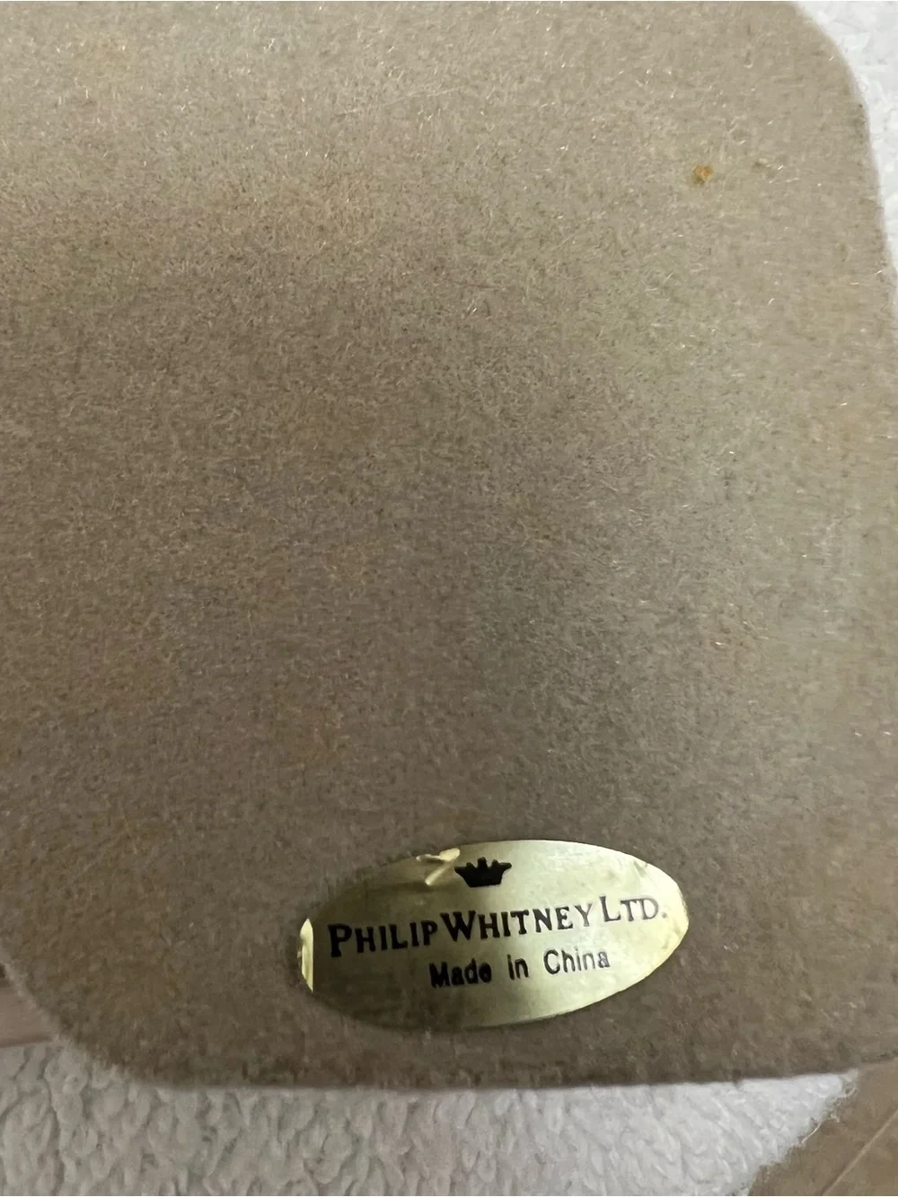Philip Whitney gold hand width