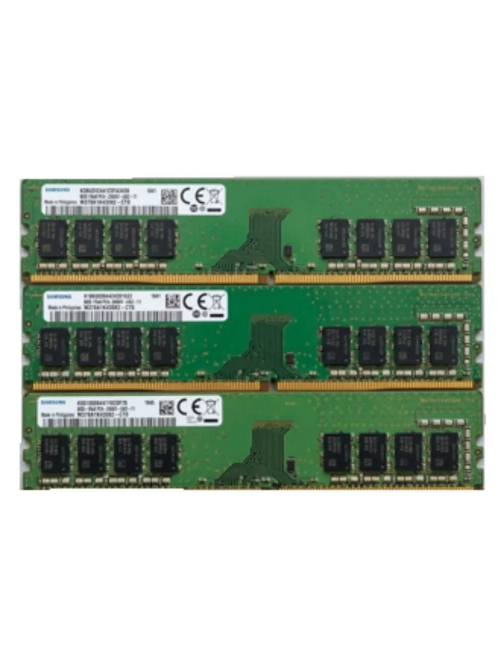 Samsung 8GB DDR4 Desktop RAM PC4-2666V (x3 24GB Total)