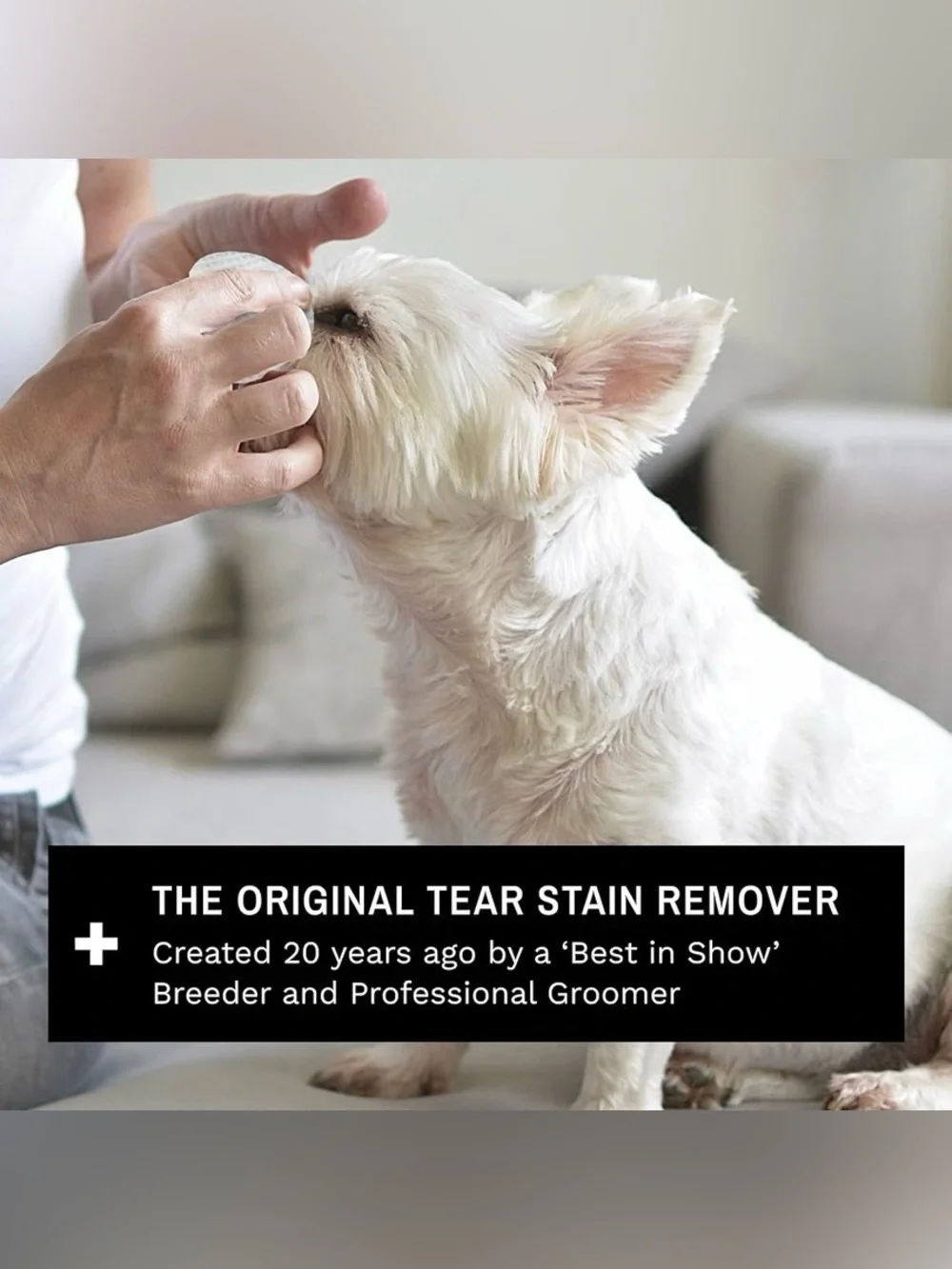 Eye envy buildup stains