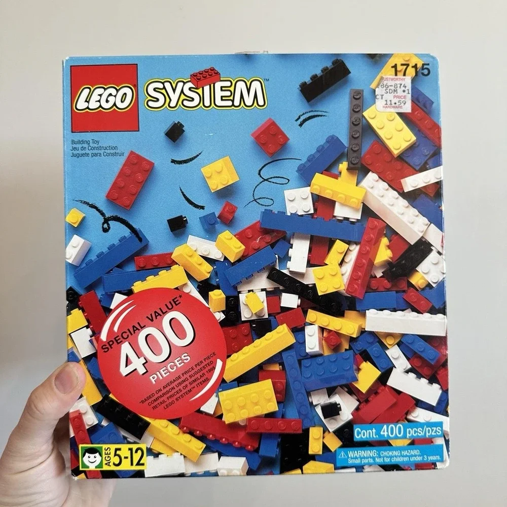 New VTG Lego Universal Building Set 1715 Unopened‎ System 400 Pieces