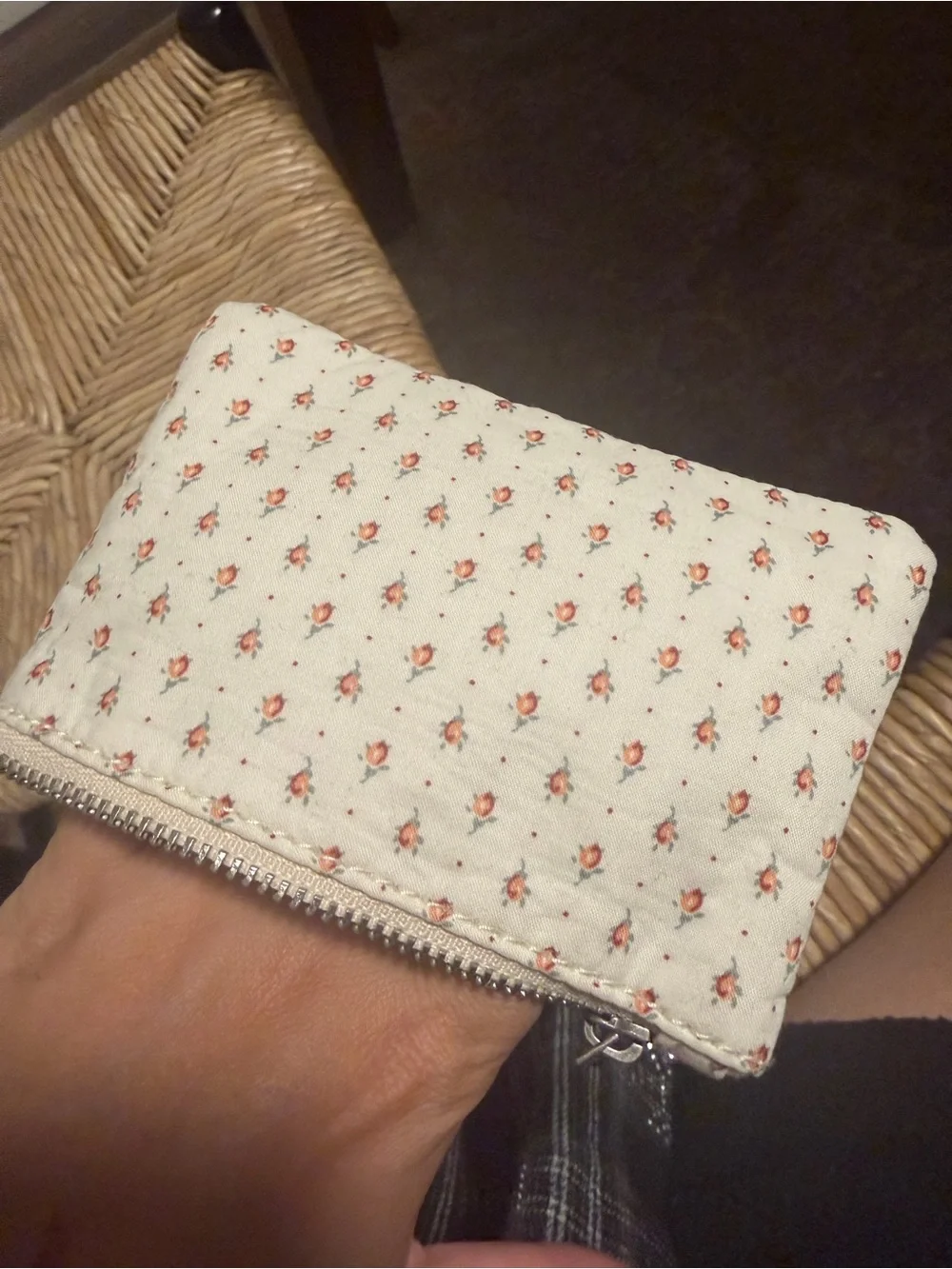 John Galt/Brandy Melville flowers Coin Purse