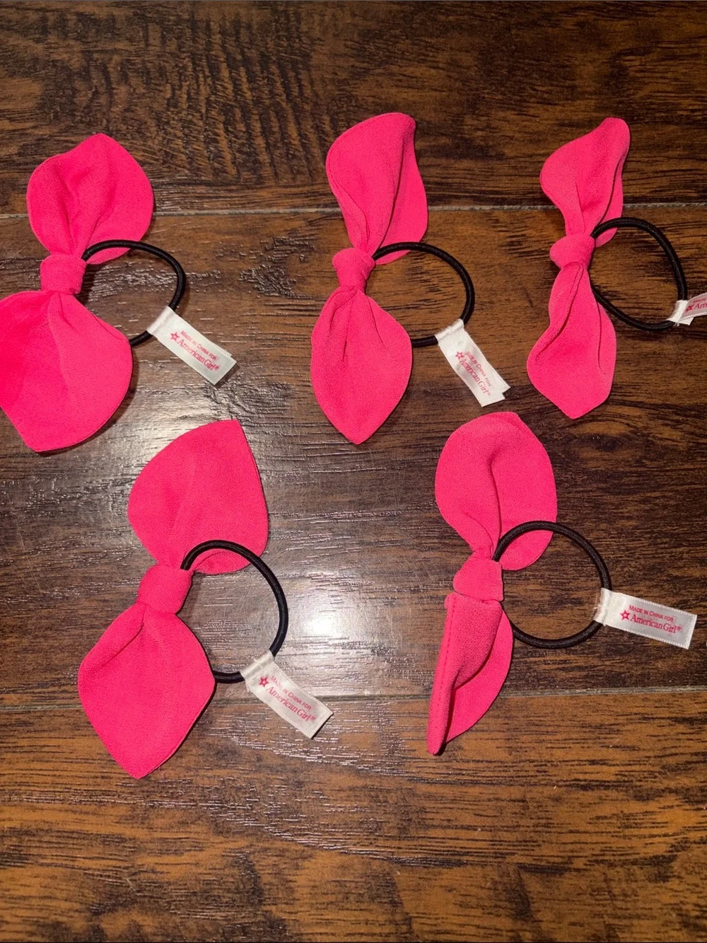American Girl set bow