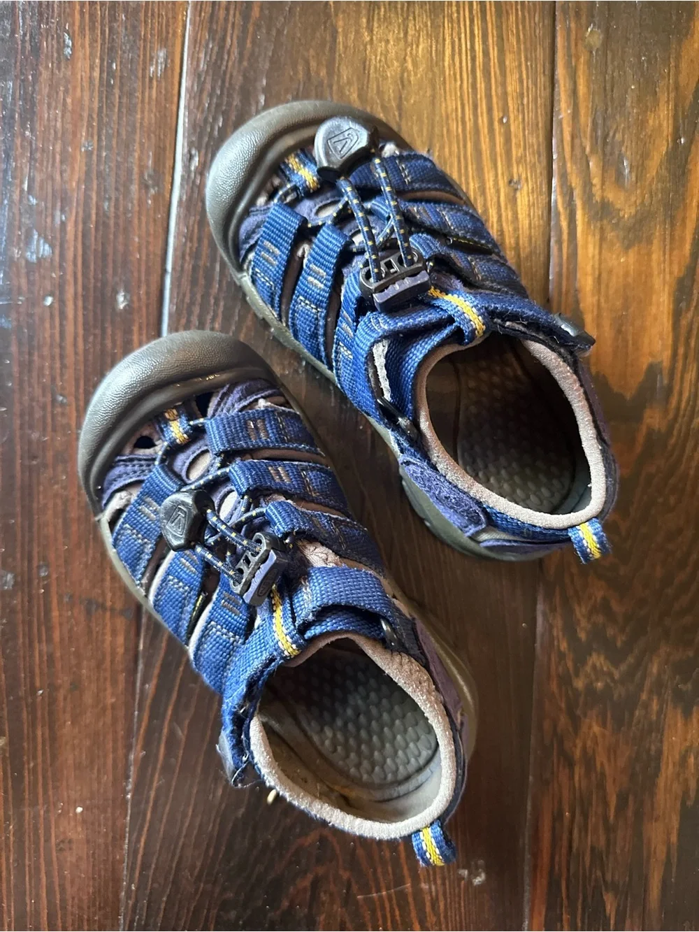 Keen Kids Navy and Gray Closed-Toe Sport Sandals