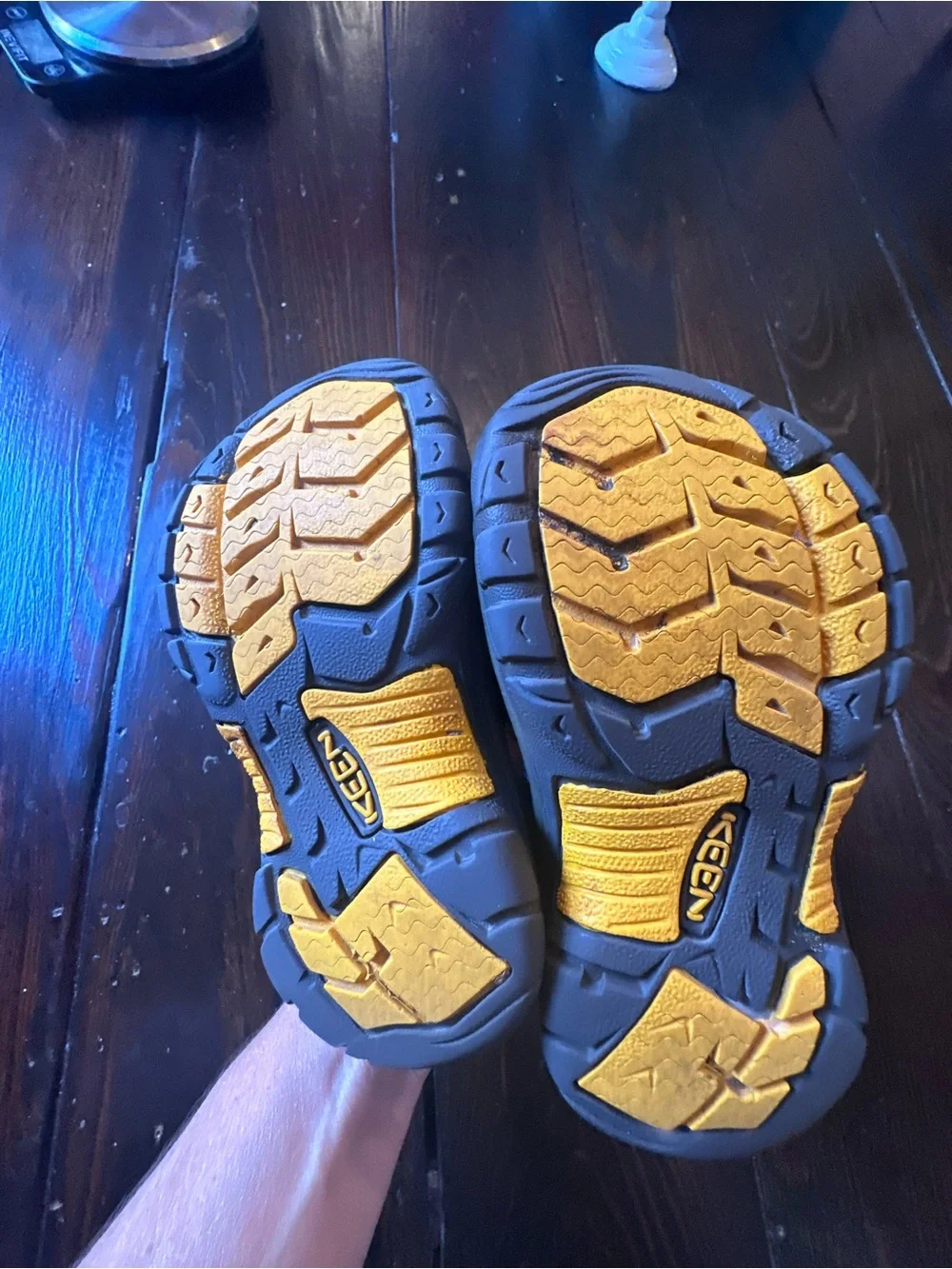 Keen Kids Navy and Gray Closed-Toe Sport Sandals