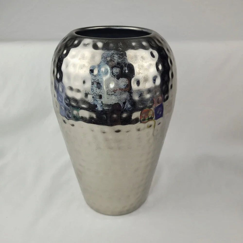 Unbranded hammered silver