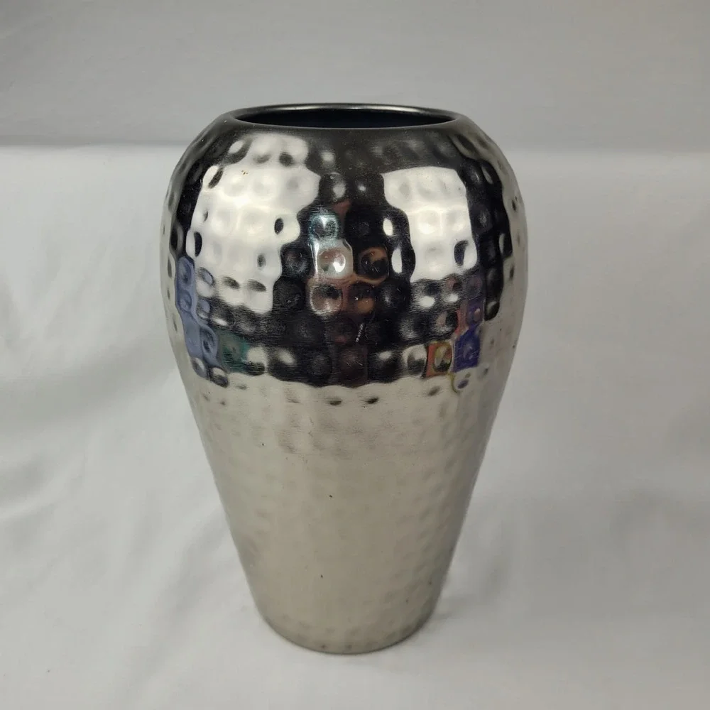 Unbranded hammered silver