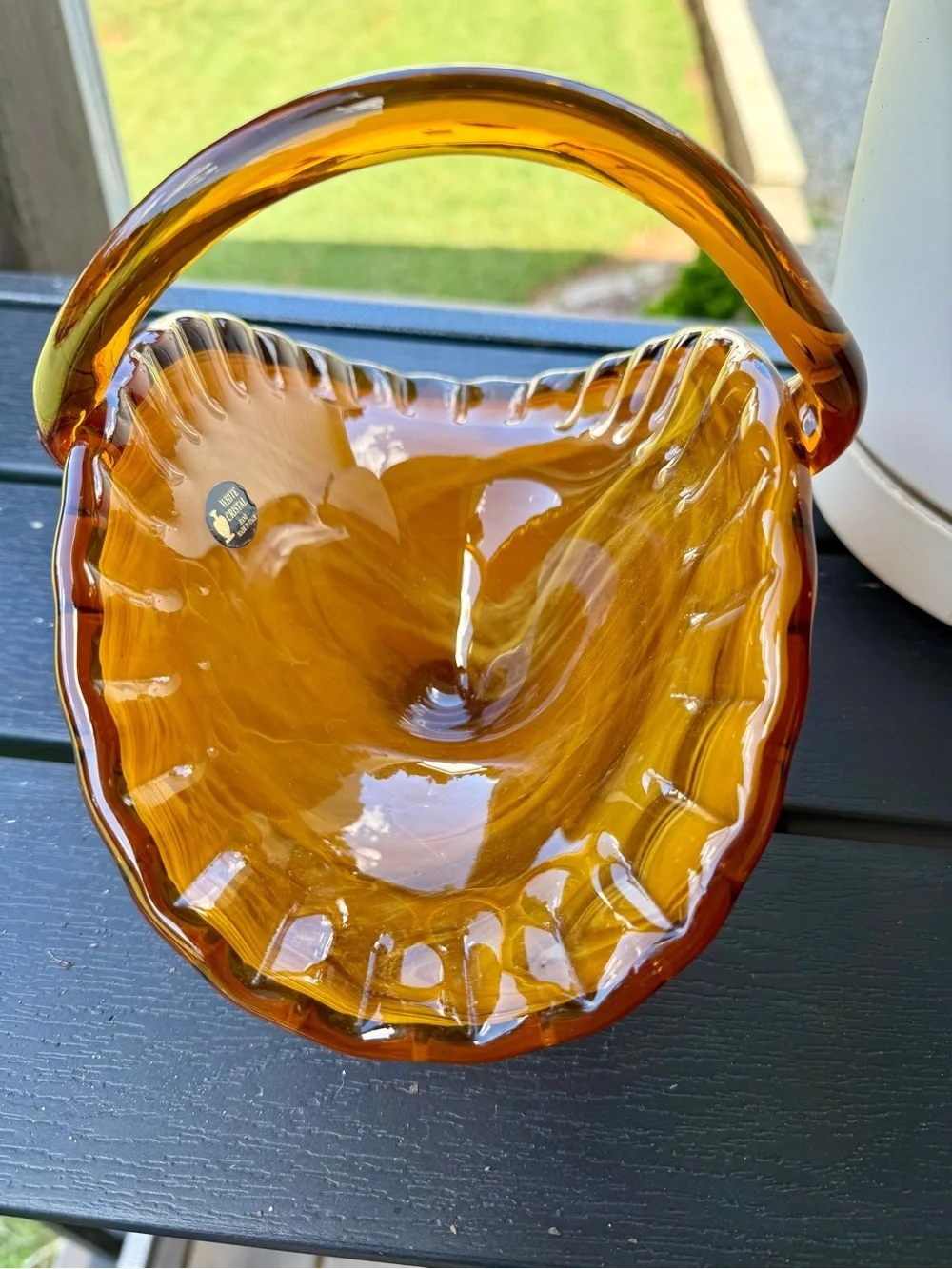 White Cristal beautiful vintage