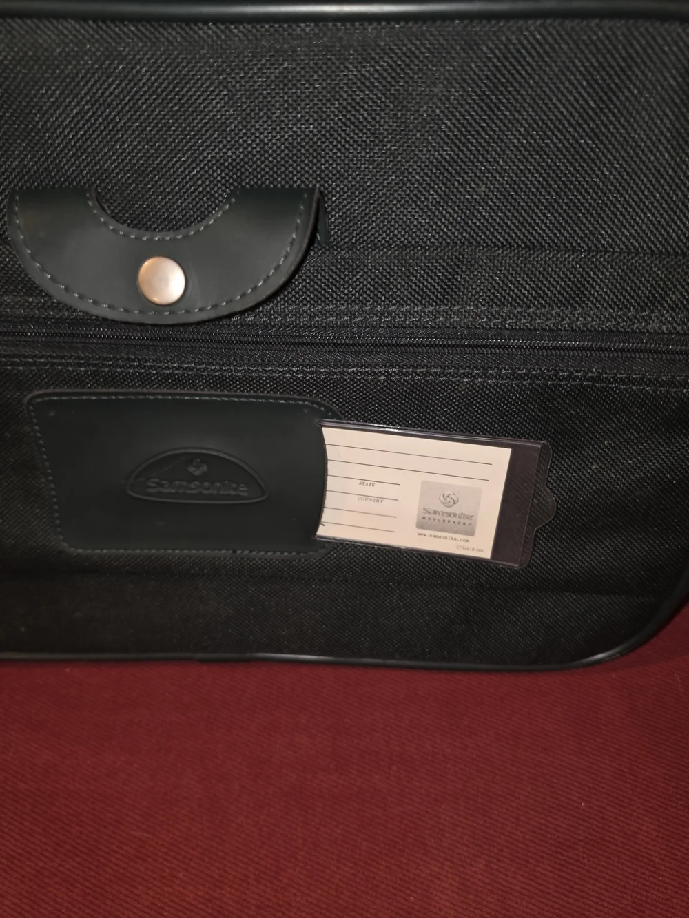 Samsonite vintage black
