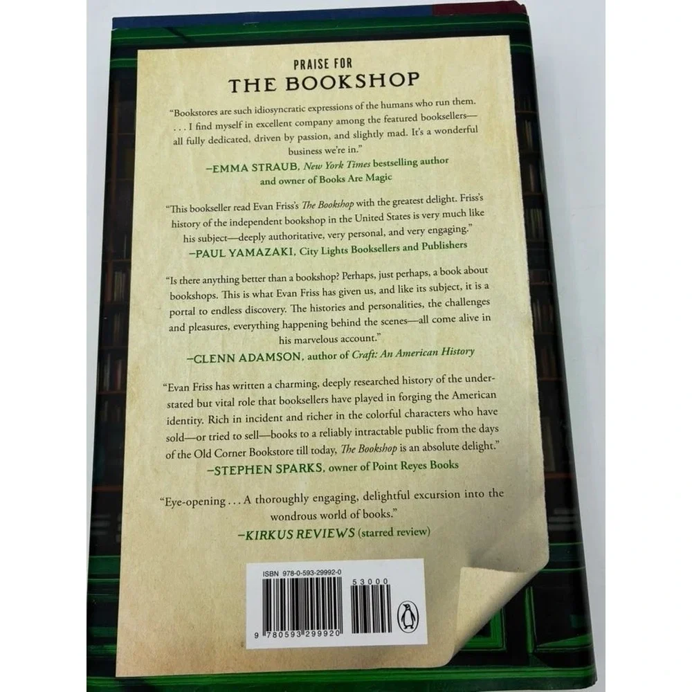 N/A bookshop history