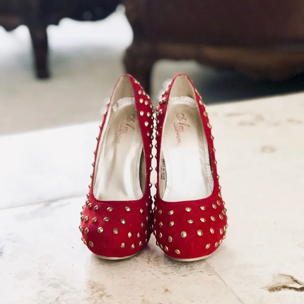 Ami Clubwear red high