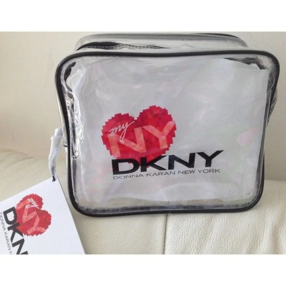 Dkny clutch karan clear
