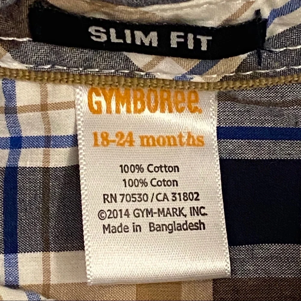 Gymboree tan white