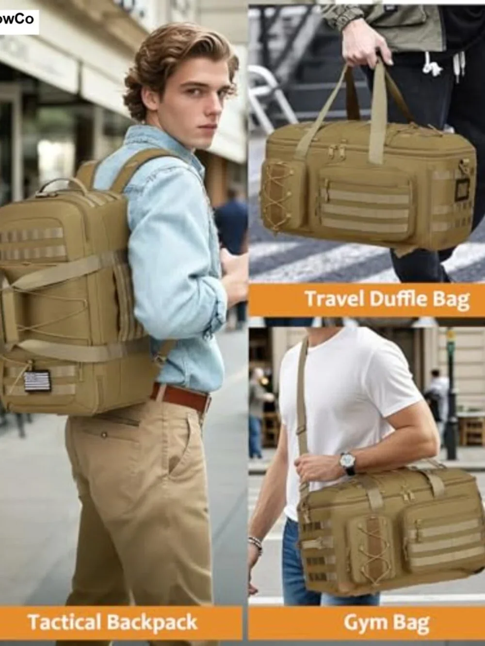 N/A duffle bag