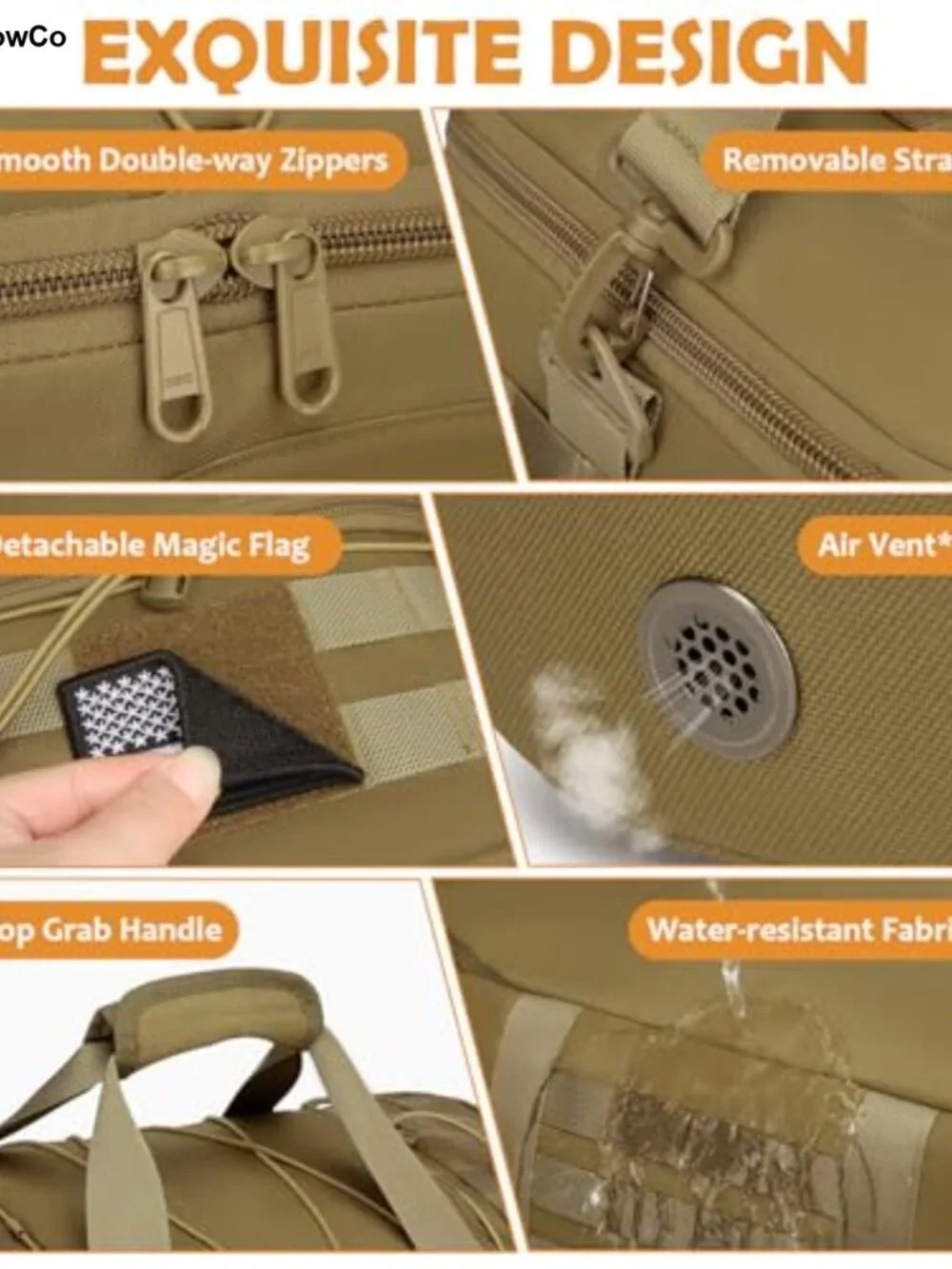N/A duffle bag