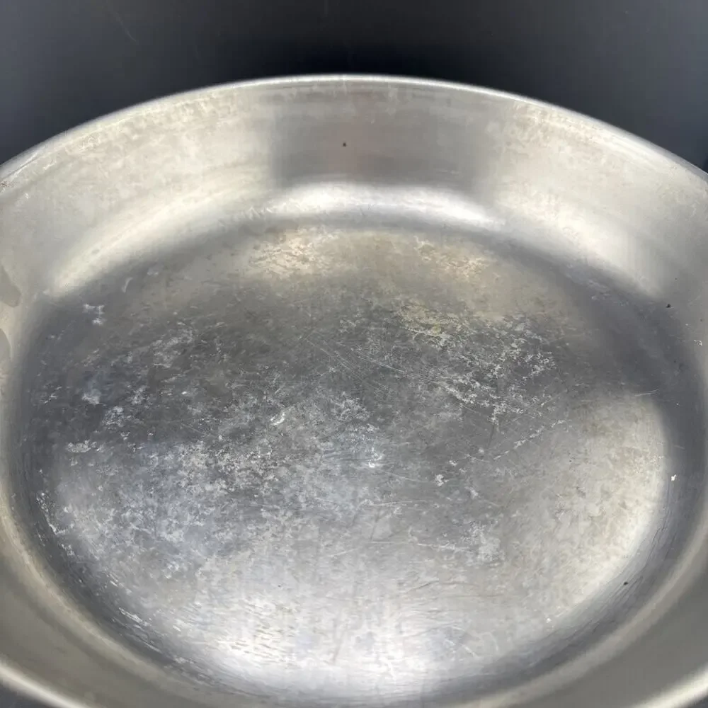 Vintage 1983 Revere Ware 10 In Skillet Fry Pan Stainless Steel Clinton ILL A83