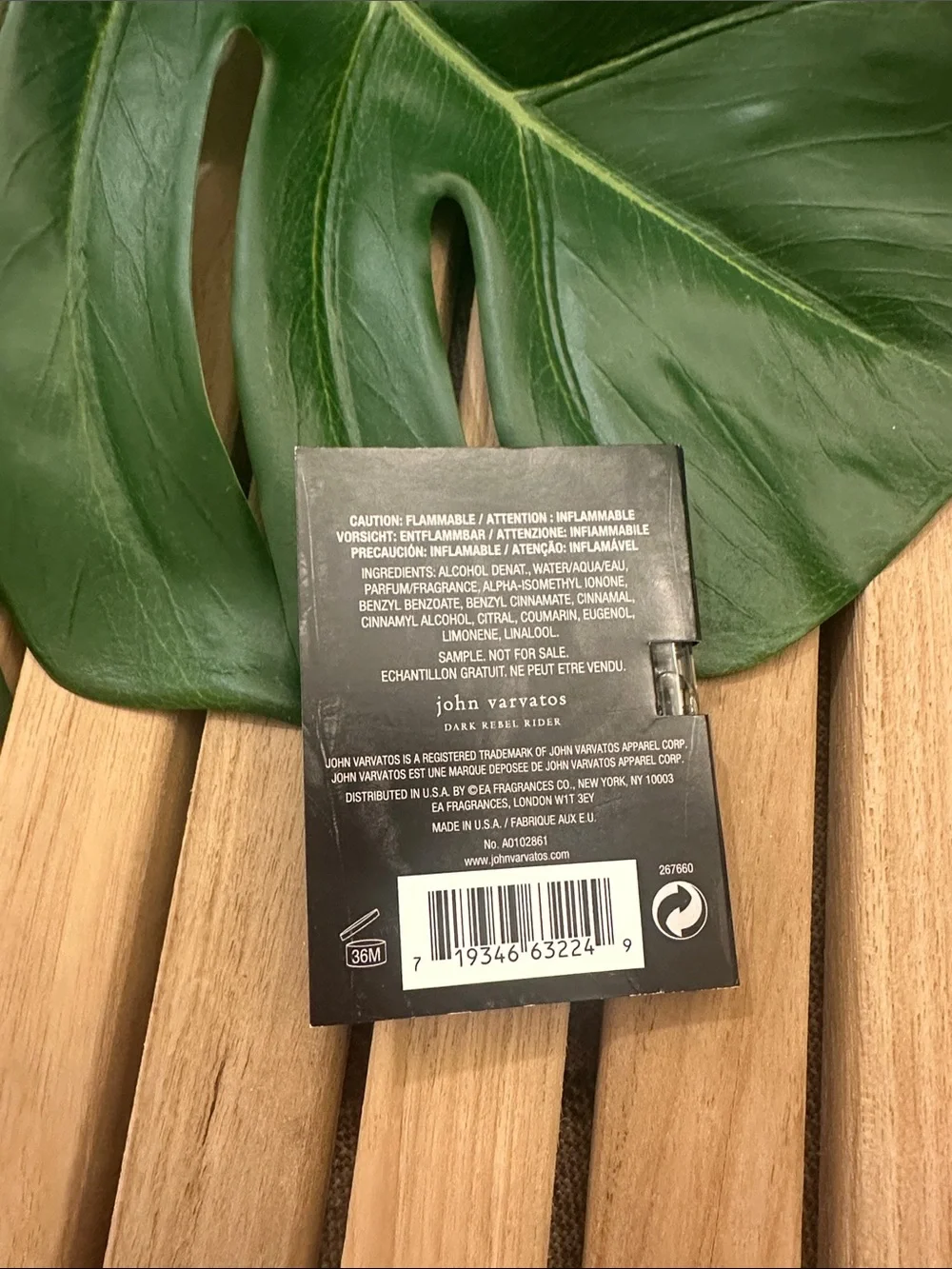 John Varvatos mini eau