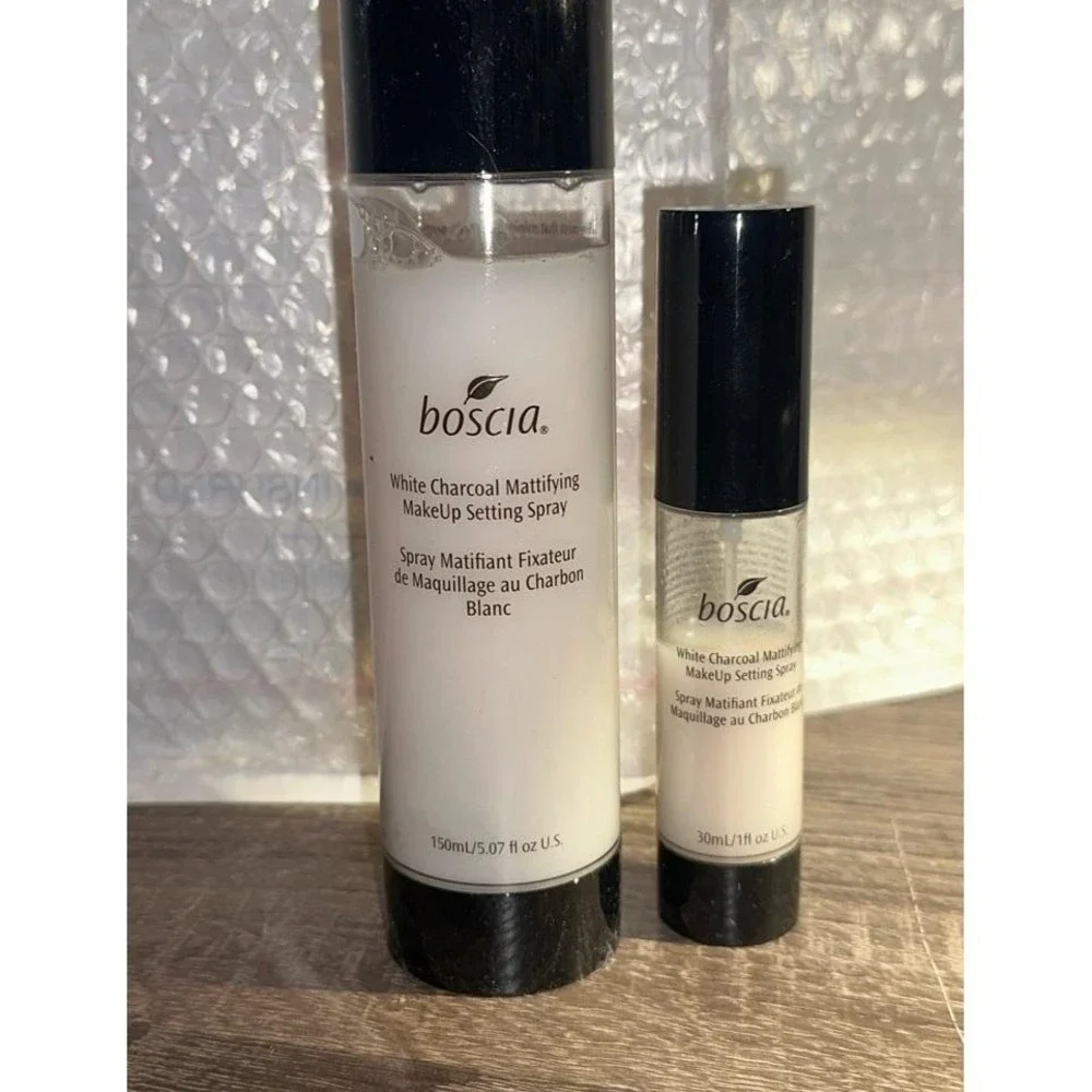 boscia White‎ Charcoal Mattifying MakeUp Setting Spray face