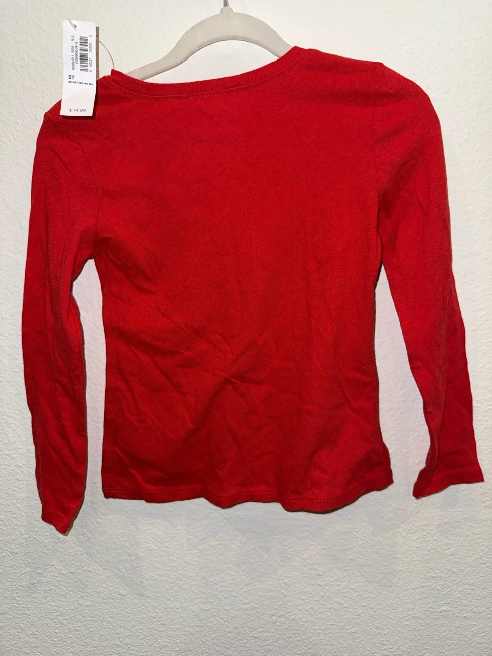 Old Navy red long